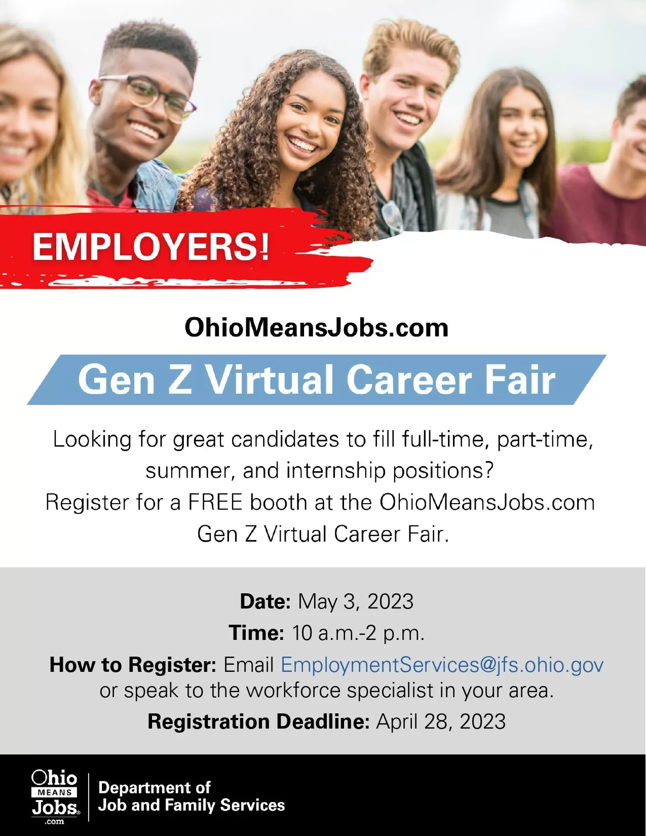 Gen Z Virtual Career Fair – Ohio Means Jobs Lawrence County